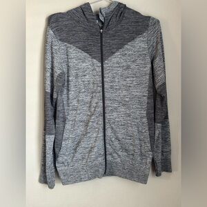 H&M Gray Zip-Up Hoodie Jacket Size Medium